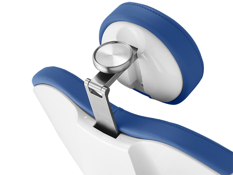 Soporte para reposacabezas de acero inoxidable ultrafino patentado